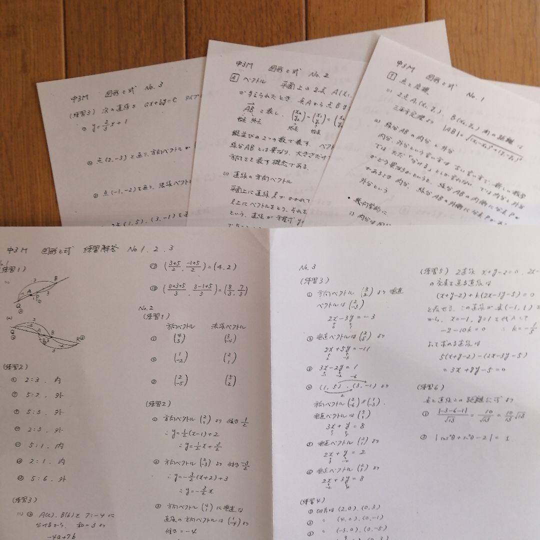 鉄緑会 中3数学 前期 最上位クラス 教材一式セット 2020年度版