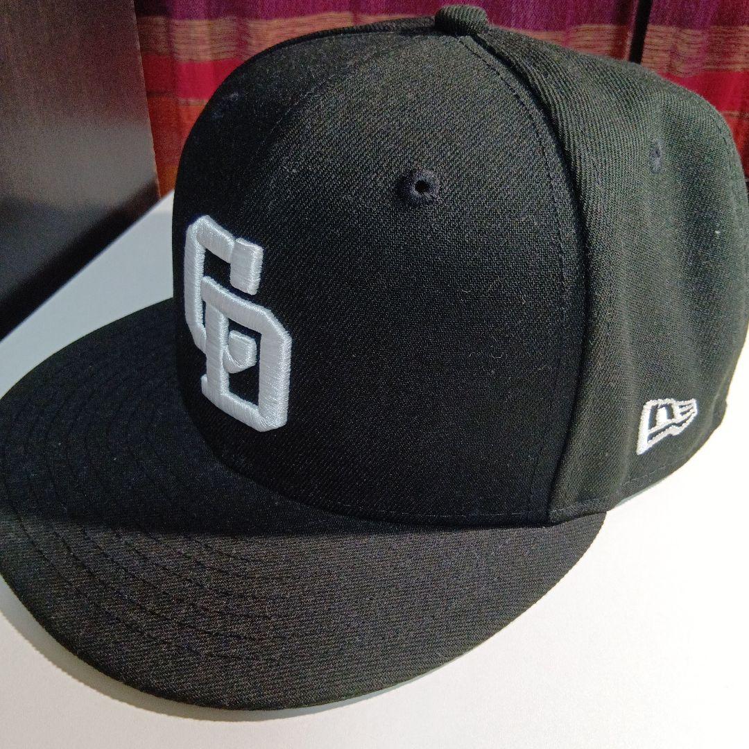 NEW ERA 59FIFTY ブラック キャップ 7 3/4　中日ドラゴンズ