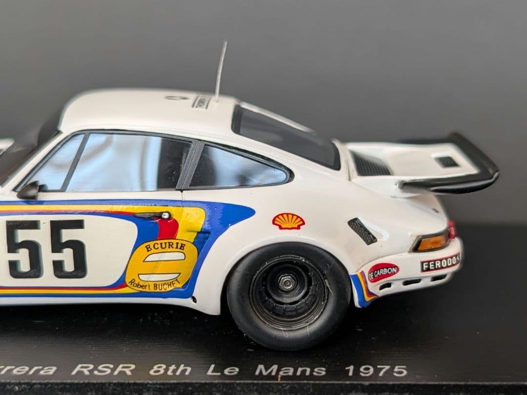 スパーク 1/43 ポルシェ カレラ RSR 1975年 ル・マン24時間 8位