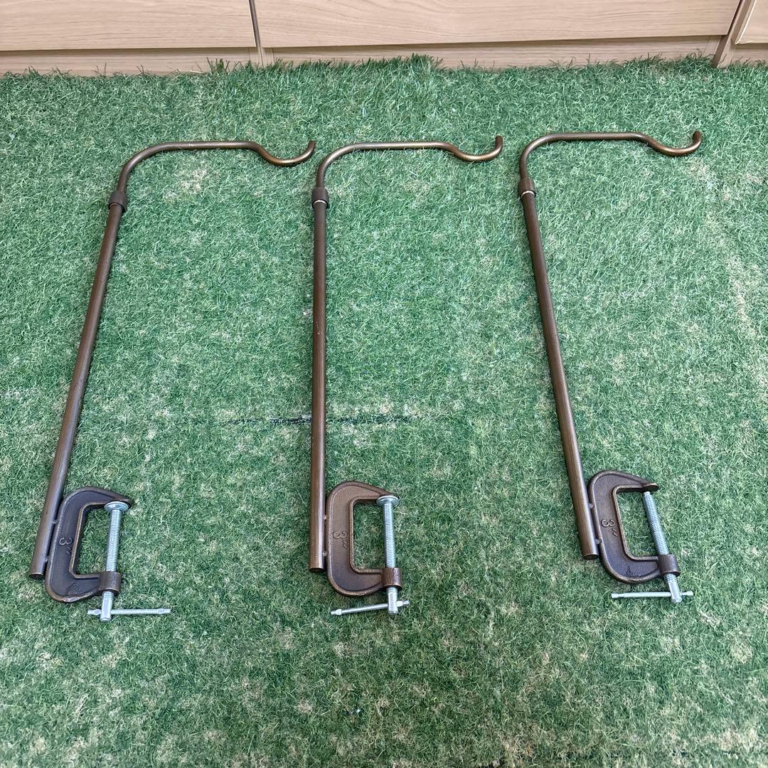 【未使用】Roost Outdoors クランプランタンハンガー【3点】