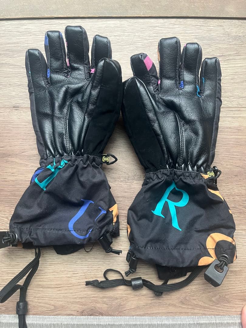 BURTON スノーボードウェア 上下ミトンセット kids L 140〜150