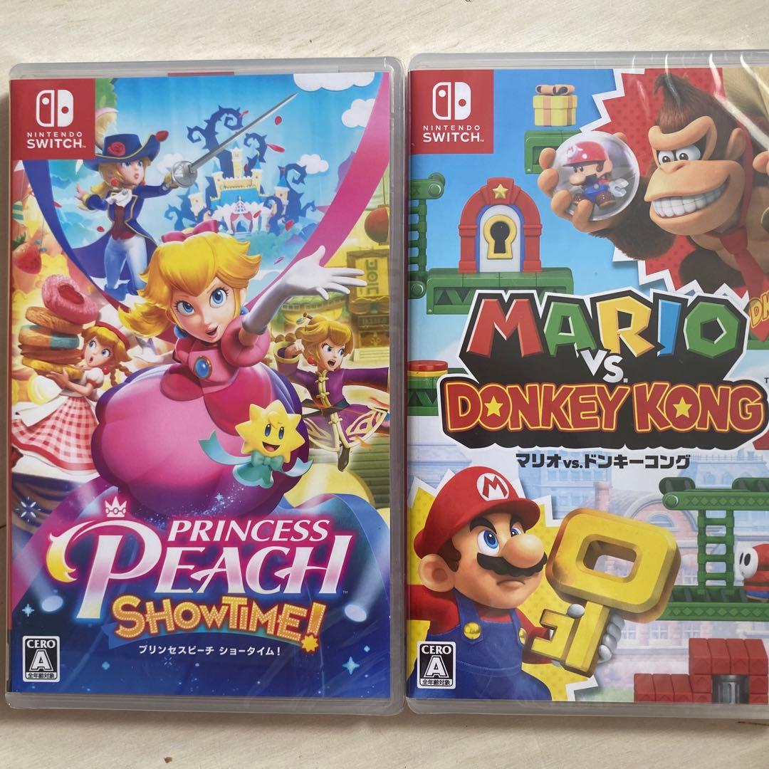 新品未開封Switch マリオvsドンキーコング　プリンセスピーチショータイム