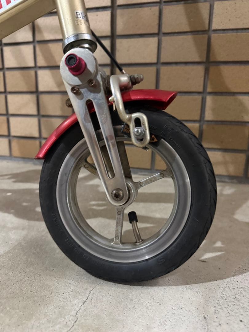 ZEROBIKE 折りたたみ自転車 金色