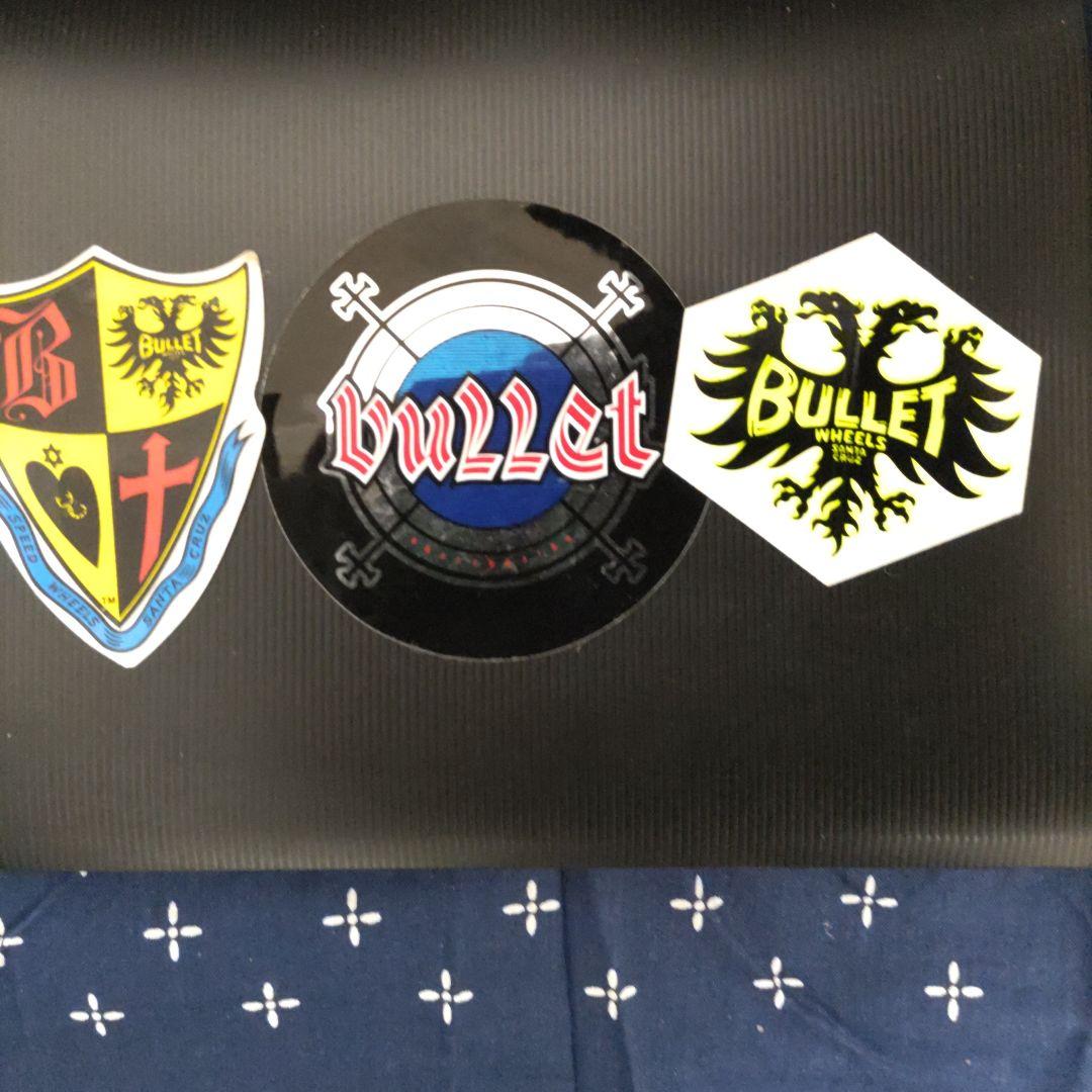 スケートボード 80s Santa cruz skateboard sticker bullet