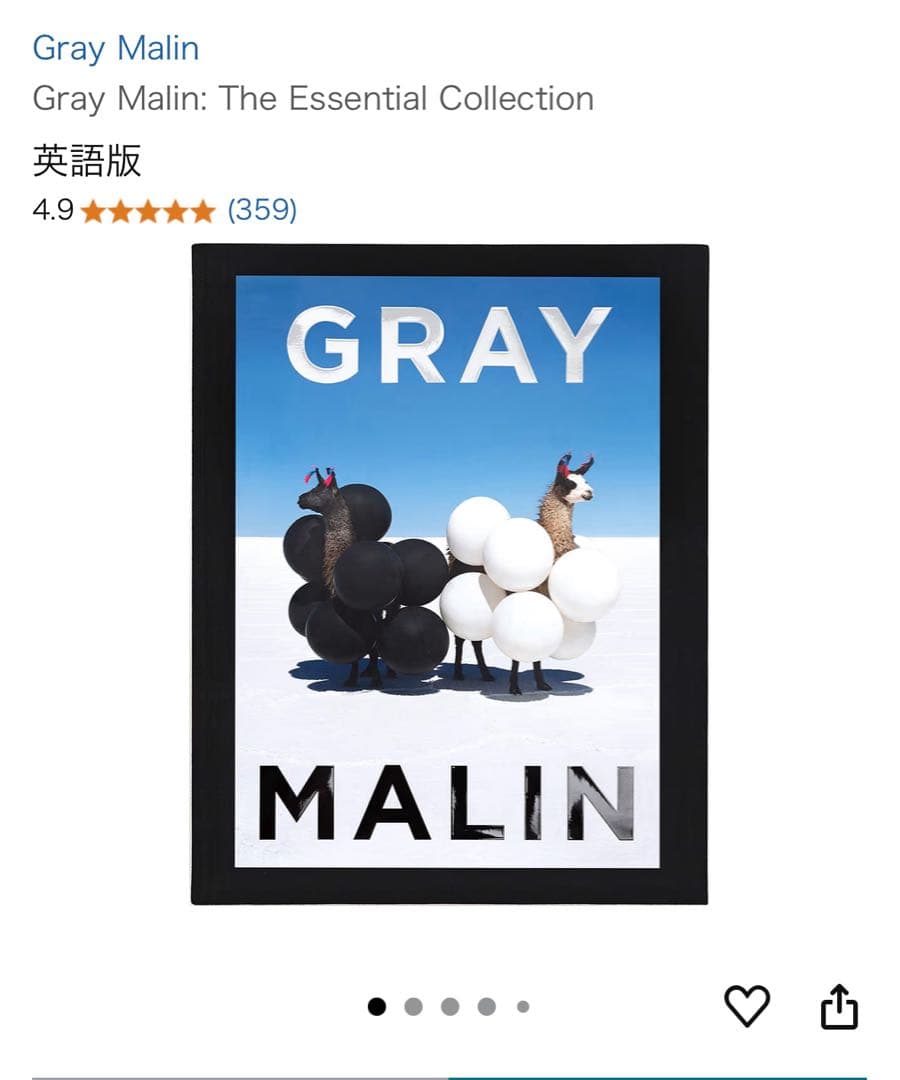 GRAY MALIN the essential collection 写真集
