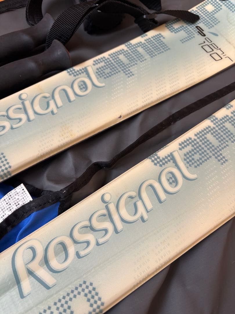 スキー板　ロシニョールrossignol 154cm ストック　105cm