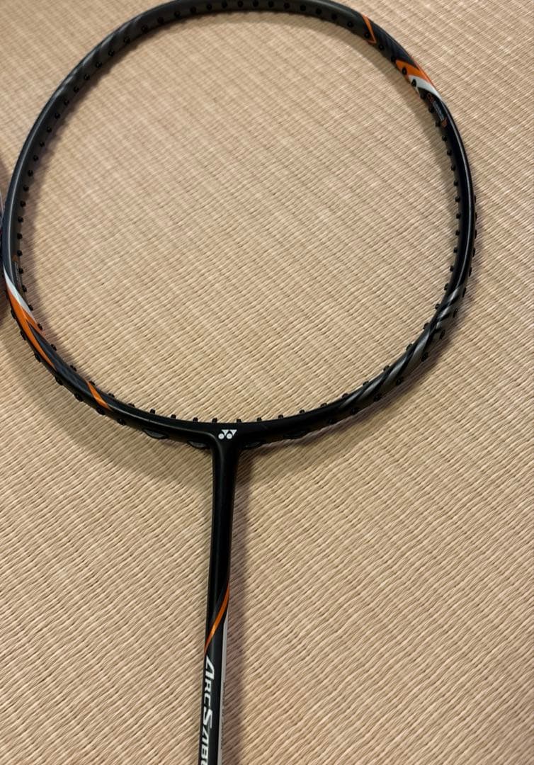 ☆YONEX バドミントンラケット 2本セット ケース付き