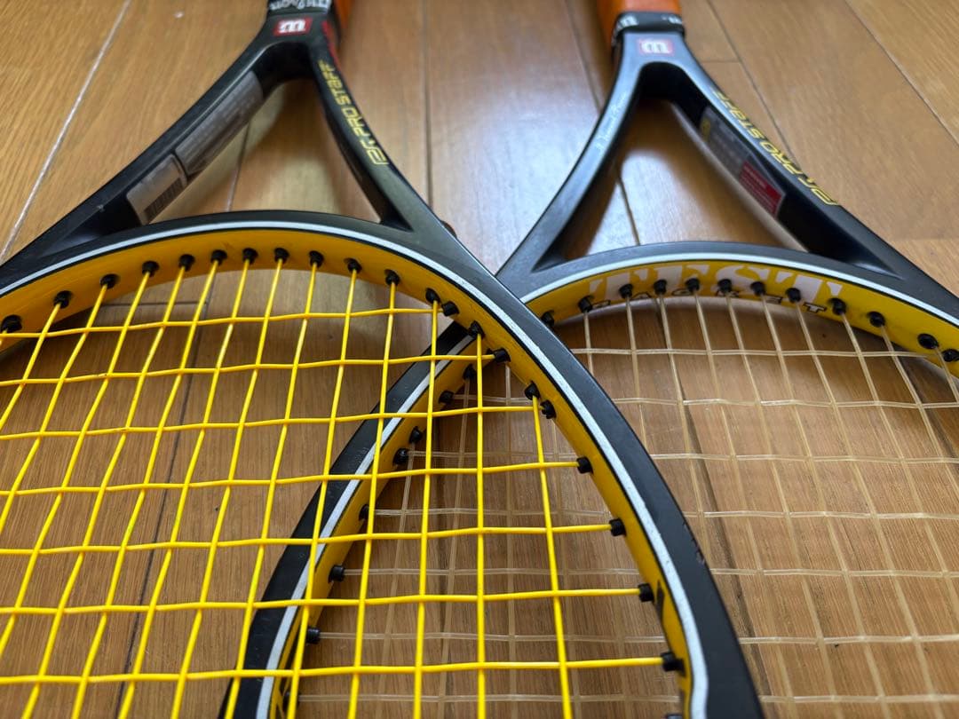 2本セット プロスタッフツアー90 G2 フェデラー