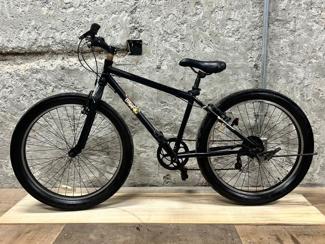 BANFF ファットバイク 26インチ SHIMANO ブラック