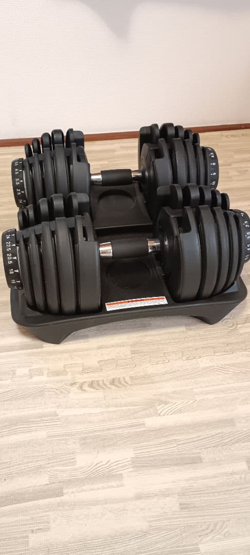 9.14まで値下げ！！可変式ダンベル 2.5~24kg ×1個