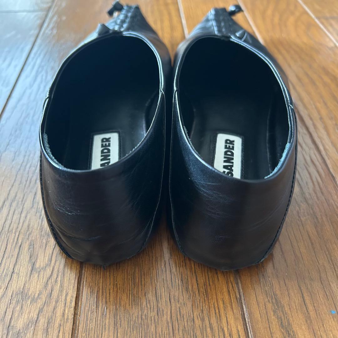 JIL SANDER ジルサンダーポインテッドフラットバレエシューズ 35.5