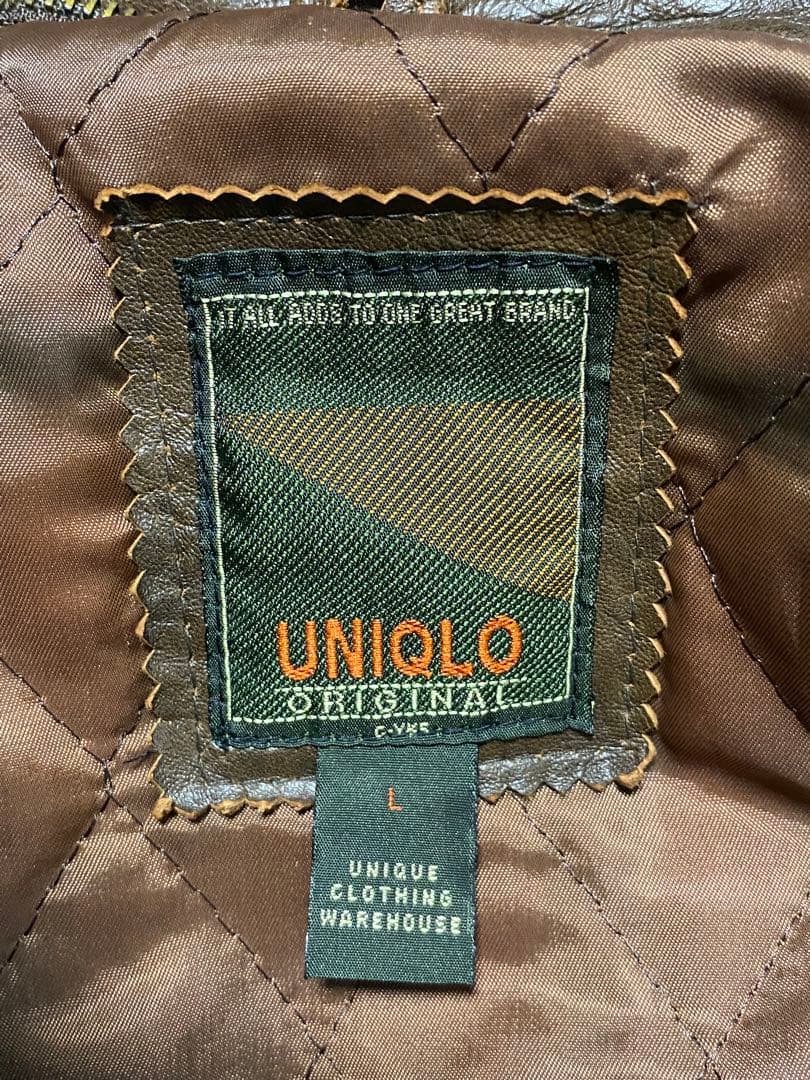 OLD UNIQLO 80s フライトジャケット A-2 短丈 ヴィンテージ