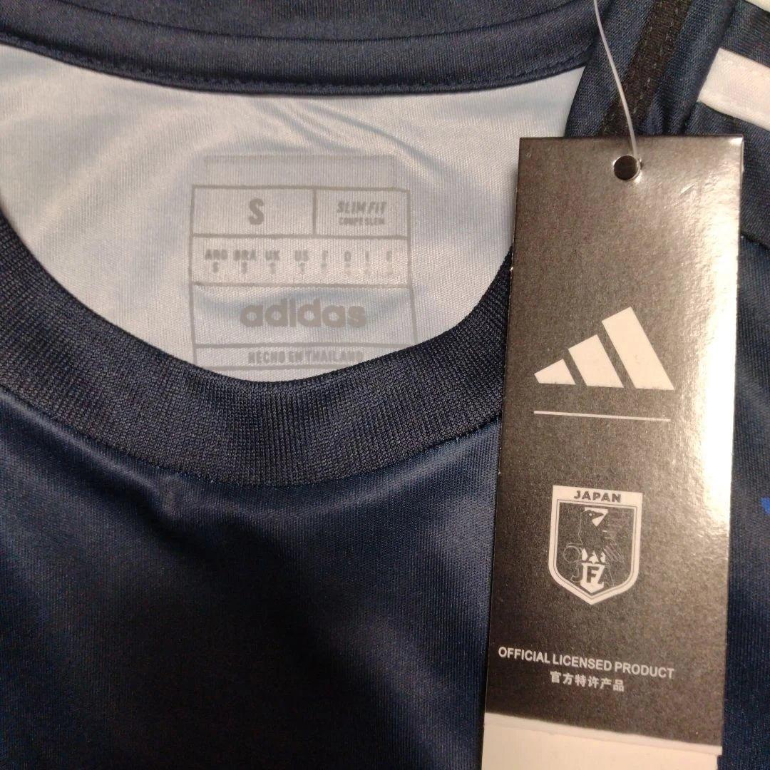 【タグ付】Y-3 サッカー日本代表 レプリカユニフォーム 炎柄 半袖 Sサイズ