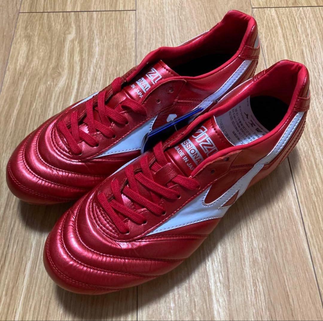 ミズノ モレリア Ⅱ ジャパン レッド 26.5㎝ サッカースパイク