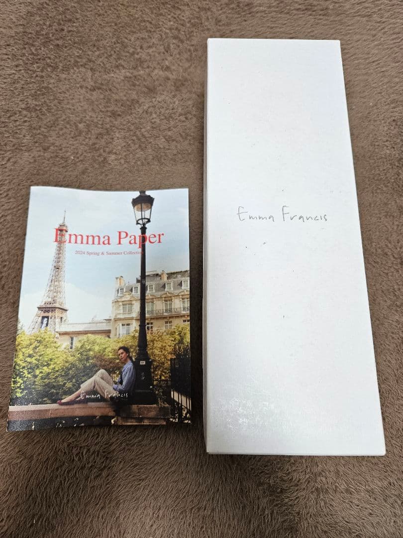 【07】【美品】Emma Francisバレエシューズ ベージュ スエード