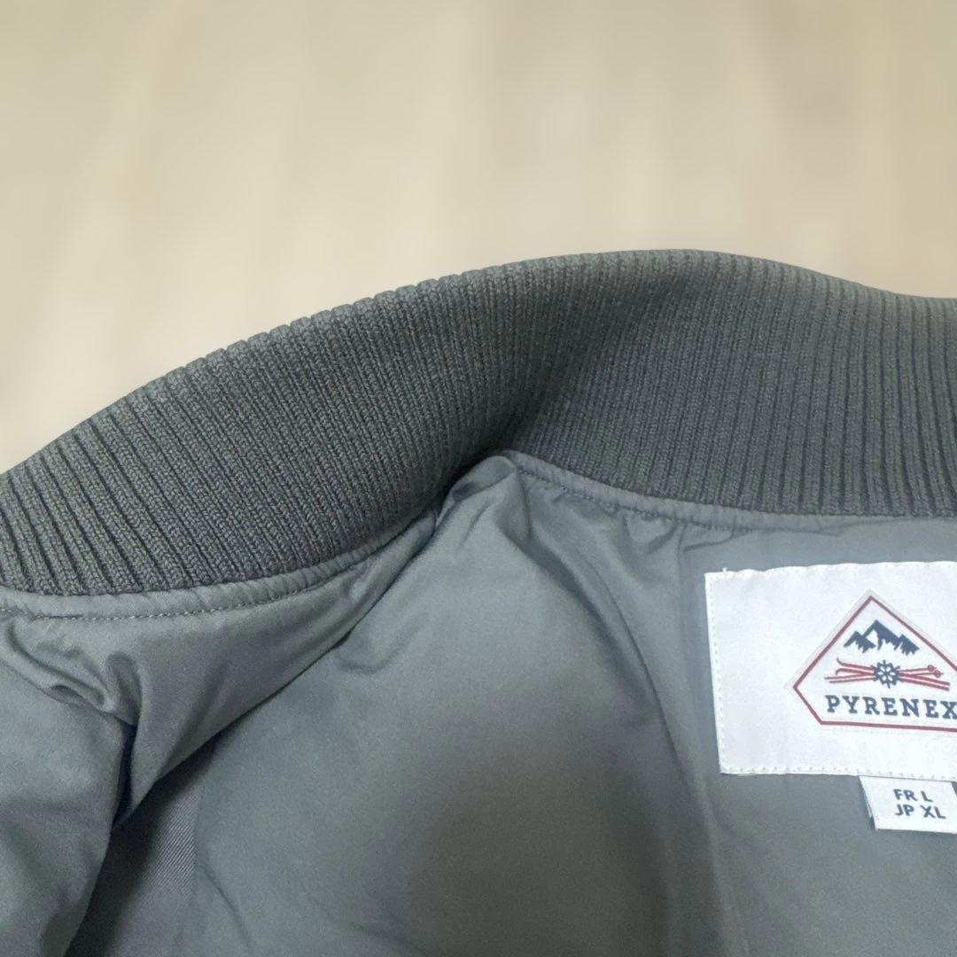 カクリン PYRENEX グレー ダウンベスト JP XL