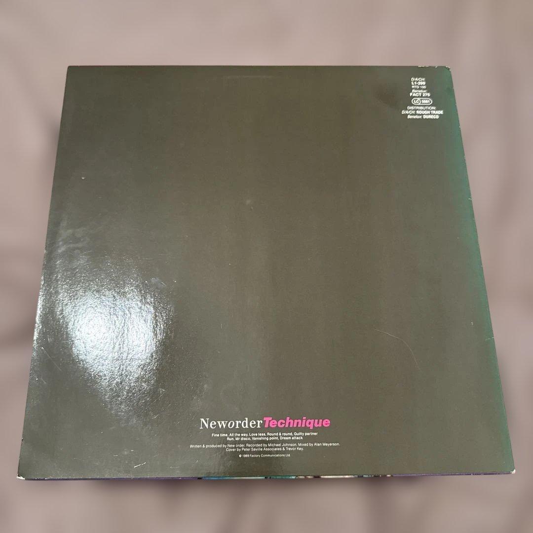 洋楽 New Order Technique