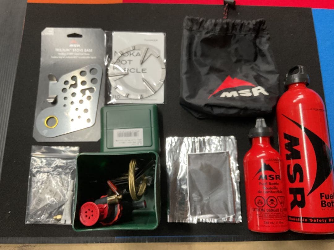 MSR現行品ウィスパーライトインターナショナルフルセット動作良好美品