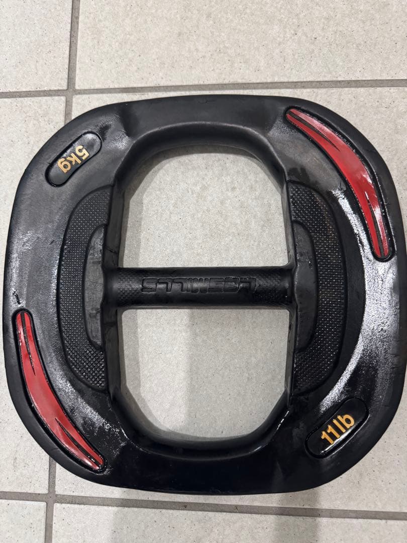 レズミルズスマートバープレート5kg2枚