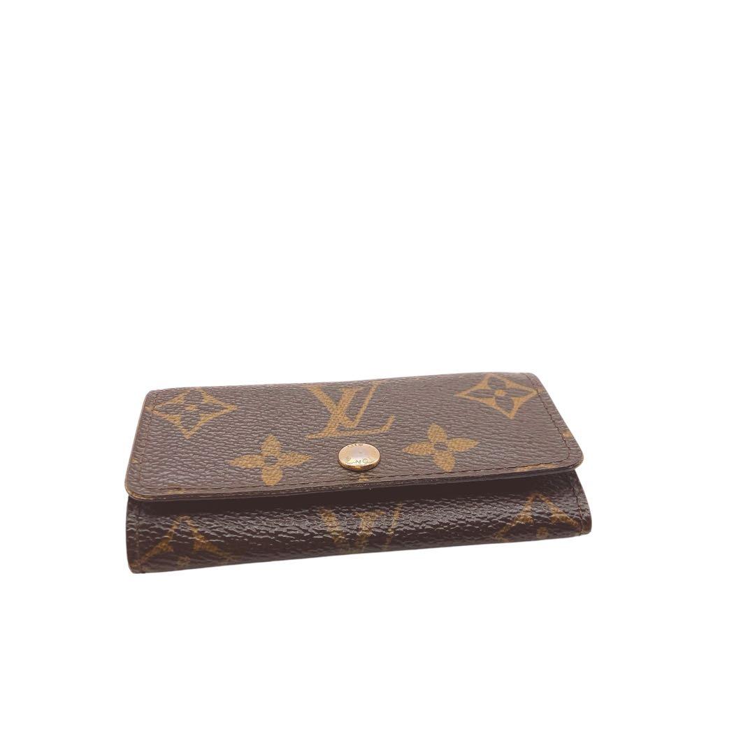 LOUIS VUITTON キーケース　ミュルティクレ4 モノグラム　【美品】