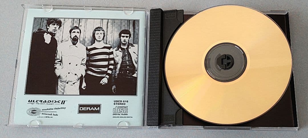 貴重ブルースブレイカーズウィズエリック・クラプトンMFSL 輸入盤GOLD CD