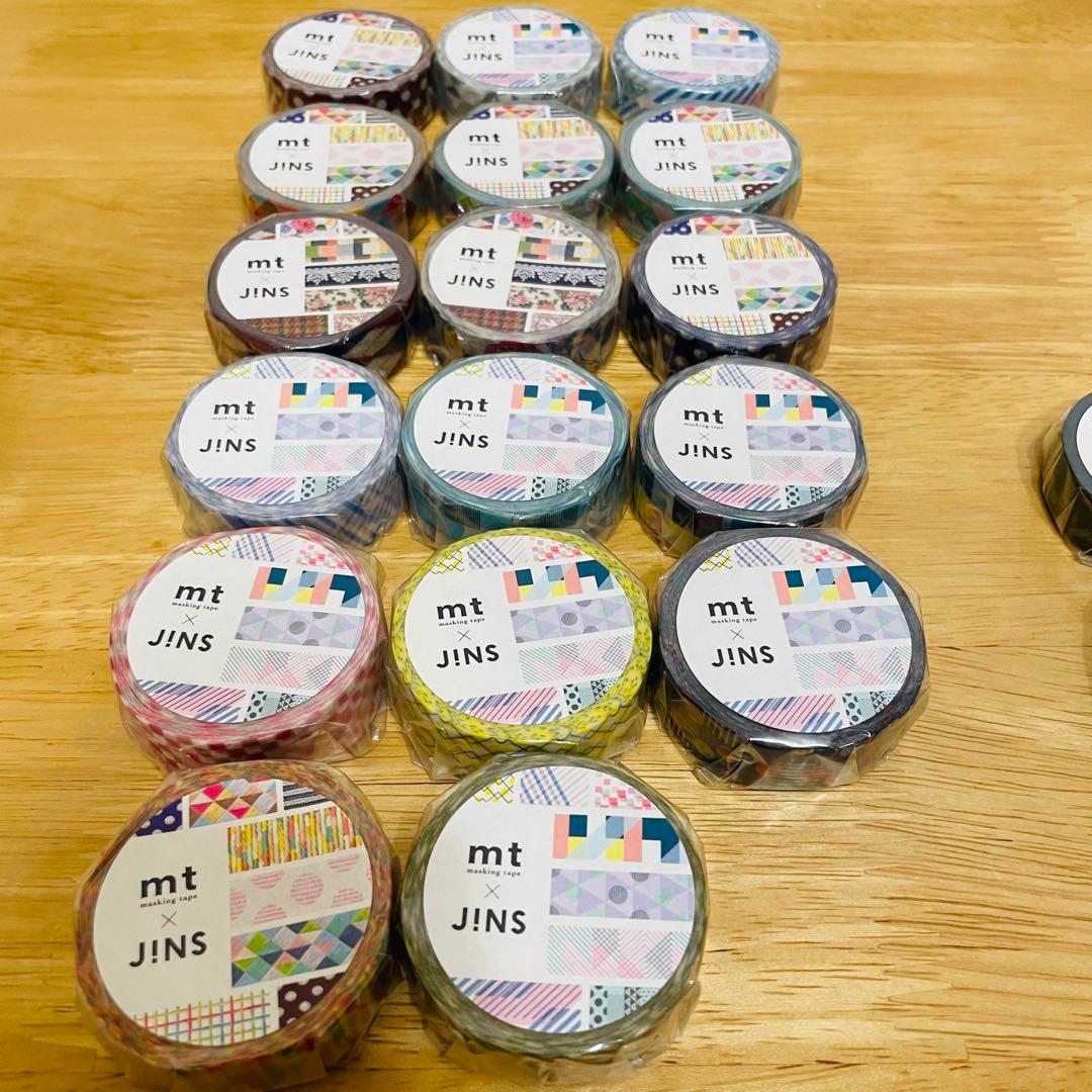 mt x JINS マスキングテープ 23個セット