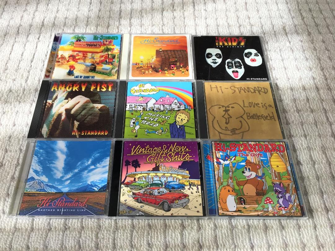 Hi-STANDARD ハイスタンダード CD 9枚 セット