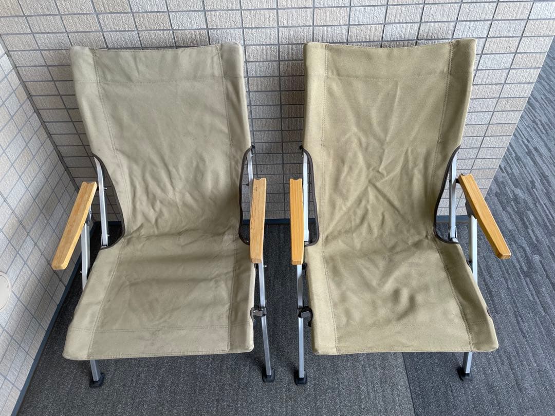 スノーピーク　ローチェア30 カーキ（2脚セット）