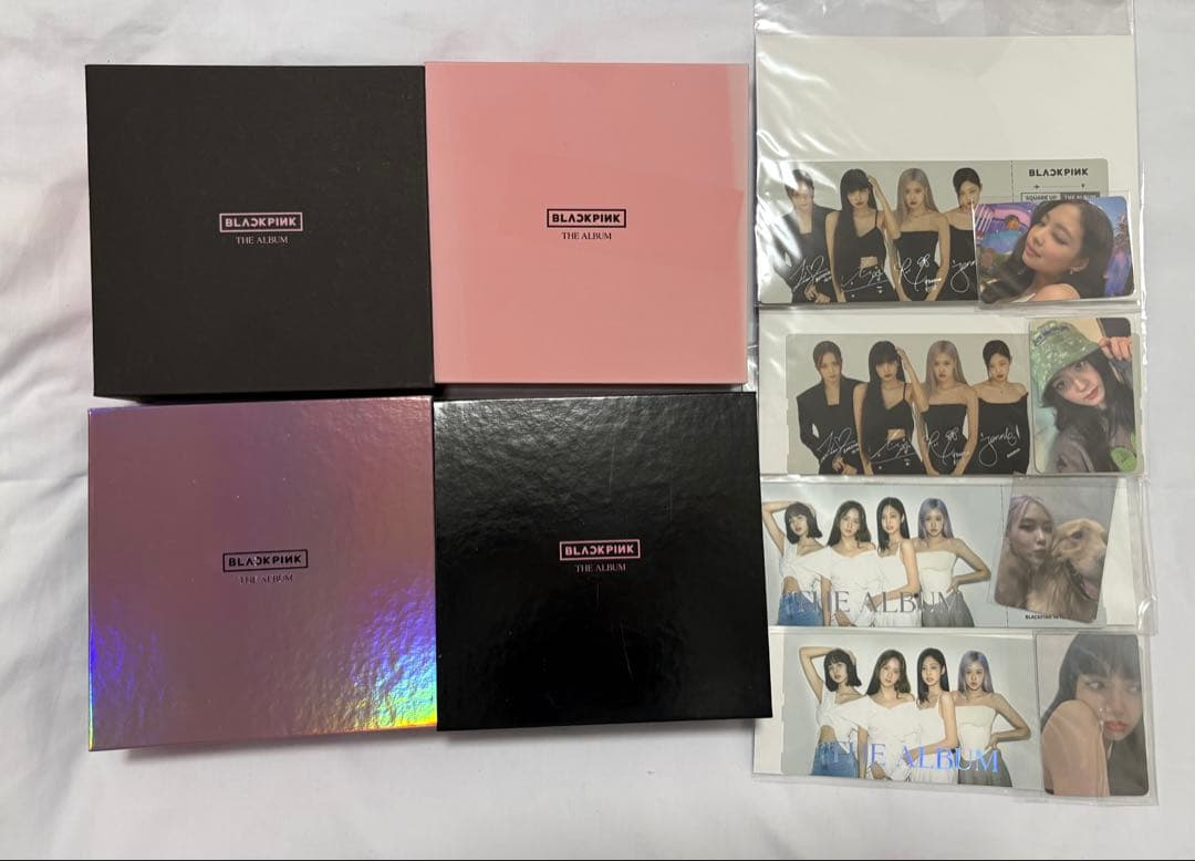 BLACKPINK 『THE ALBUM』ver. 1〜4セット 特典付き