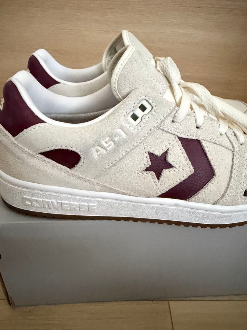CONVERSE CONS AS-1 PRO ベージュ　バーガンディ