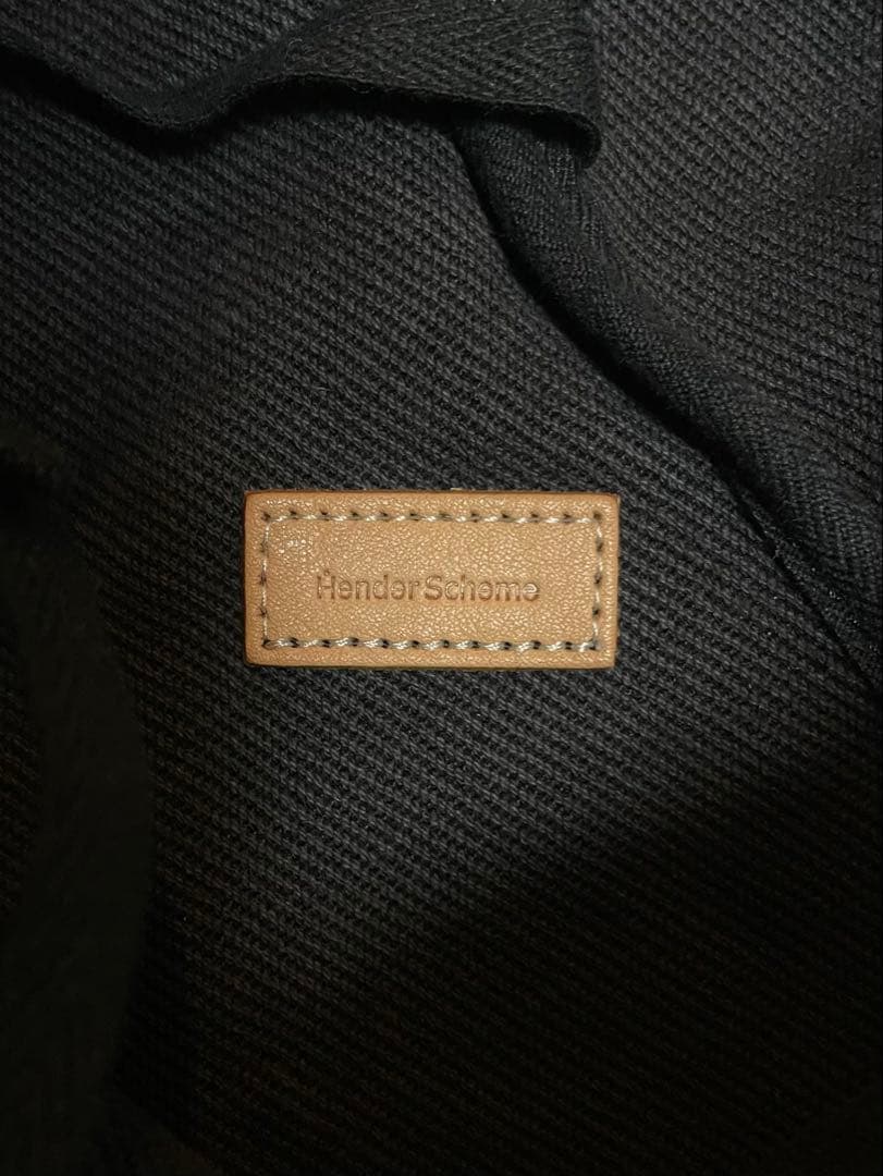 Hender Scheme 黒 azuma bag big