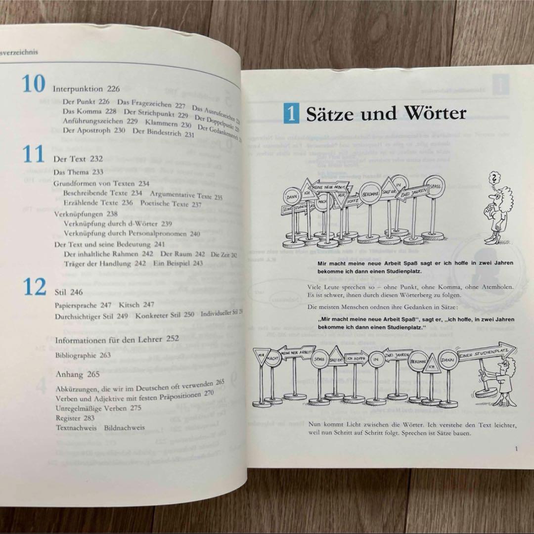 Grundgrammatik Deutsch (基本的なドイツ語の文法) 教科書