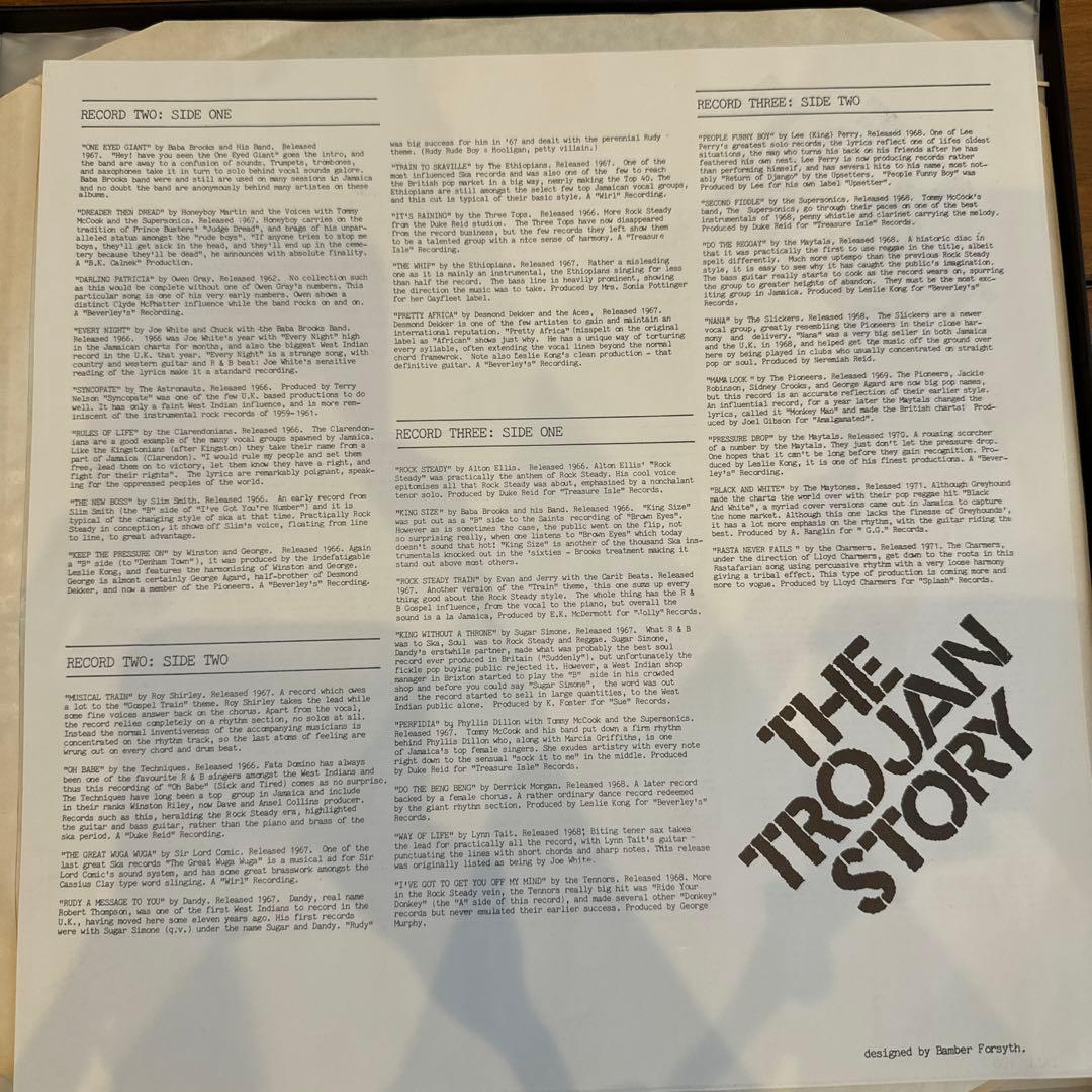 The Trojan Storyトロージャン3枚組横浜レゲエ祭
