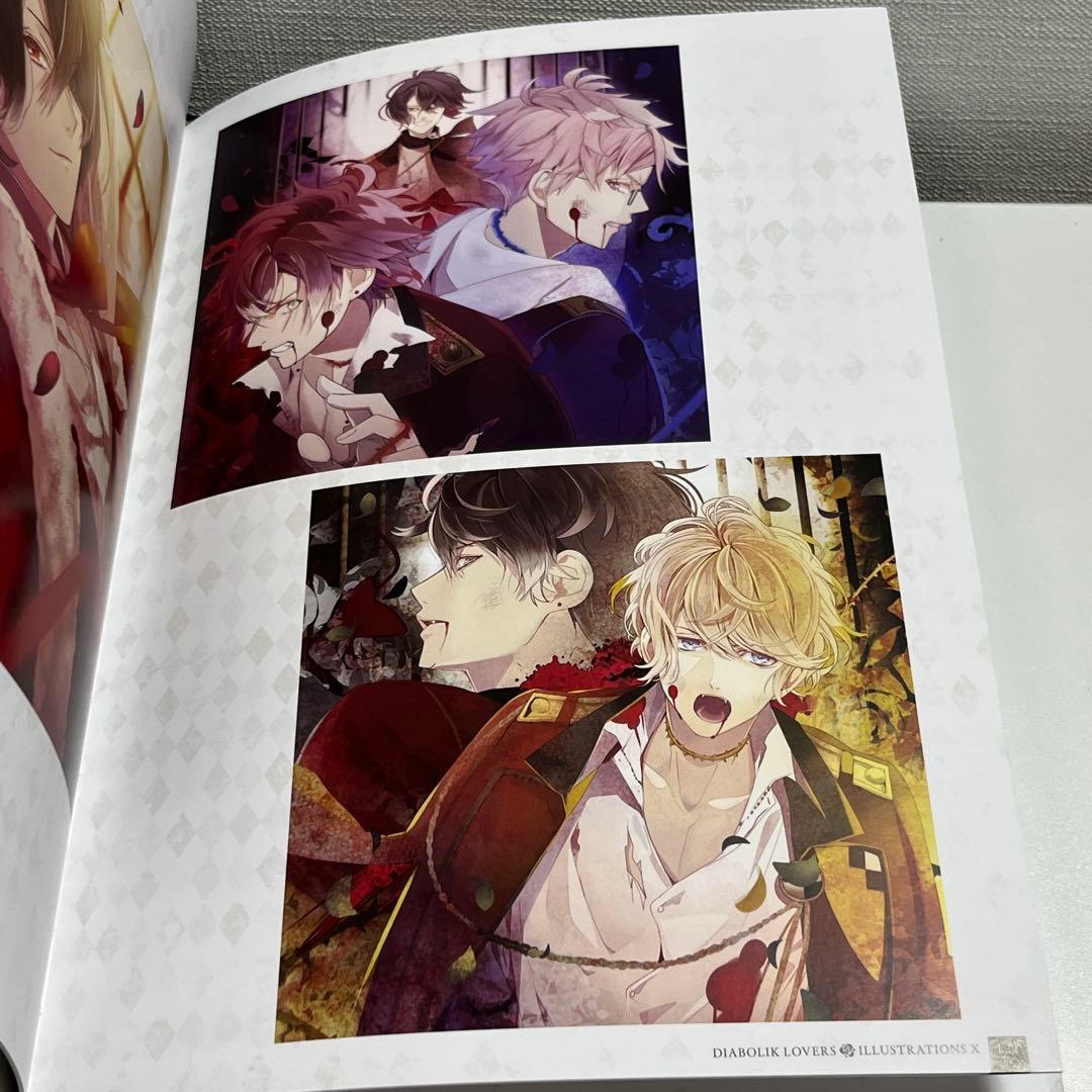 DIABOLIK LOVERS ILLUSTRATIONS X 十周年イラスト集