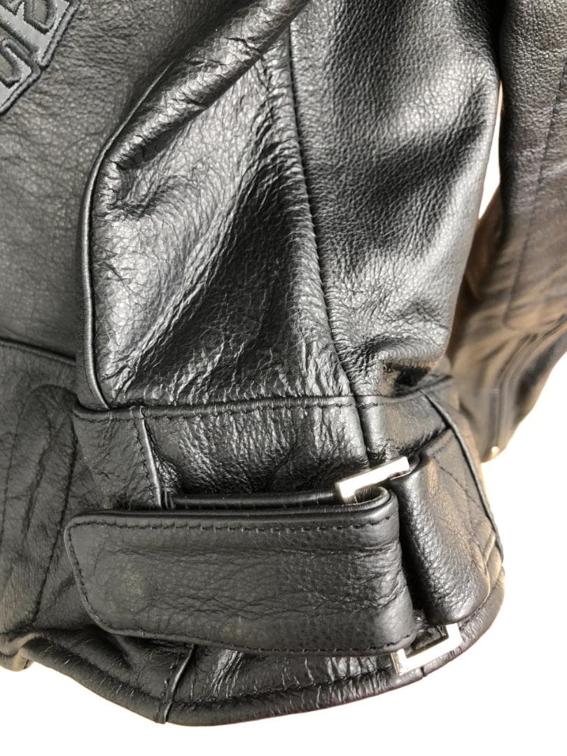新品 Harley-Davidson 2WAY ライダースレザージャケット S