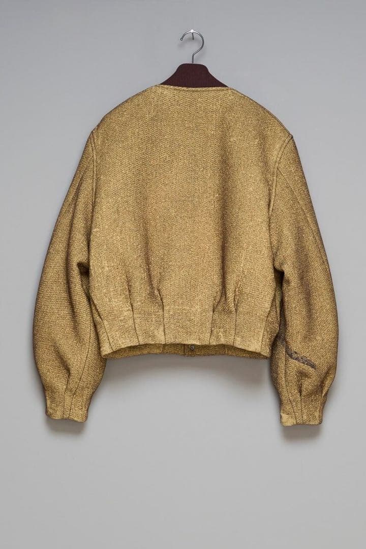 【MASU】ANGEL BOMBER JACKET - YELLOW 46