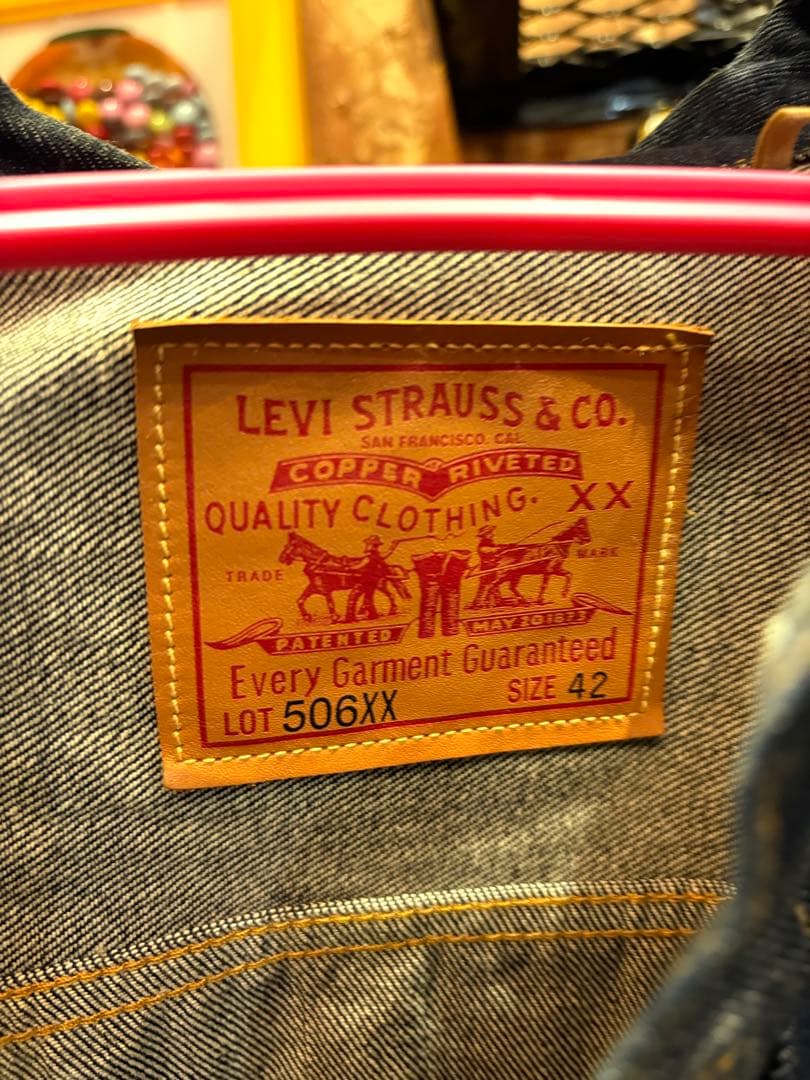 酸辣湯麺マン 　　Levi's 70506-0024 506xx