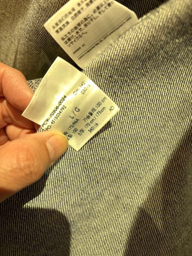 酸辣湯麺マン 　　Levi's 70506-0024 506xx