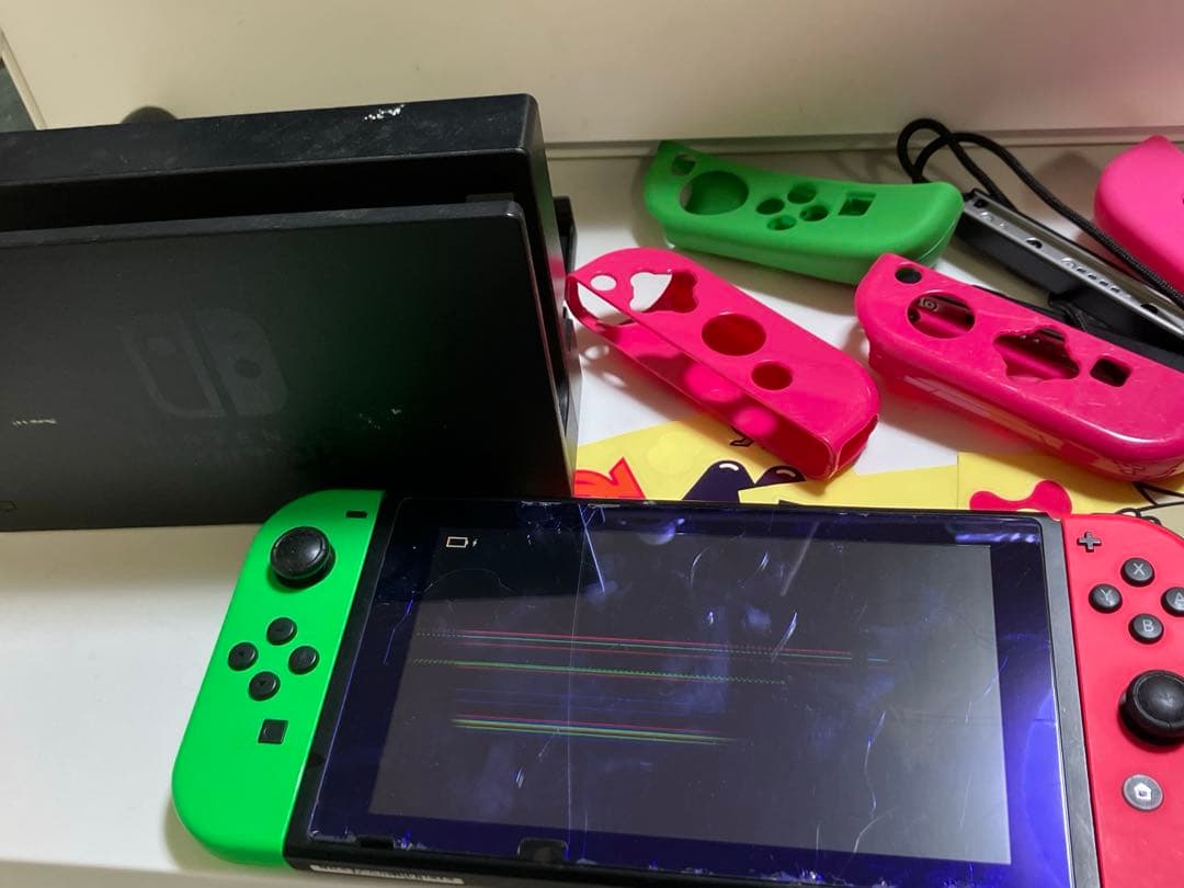 Switch 本体　スプラトゥーン2 ジャンク