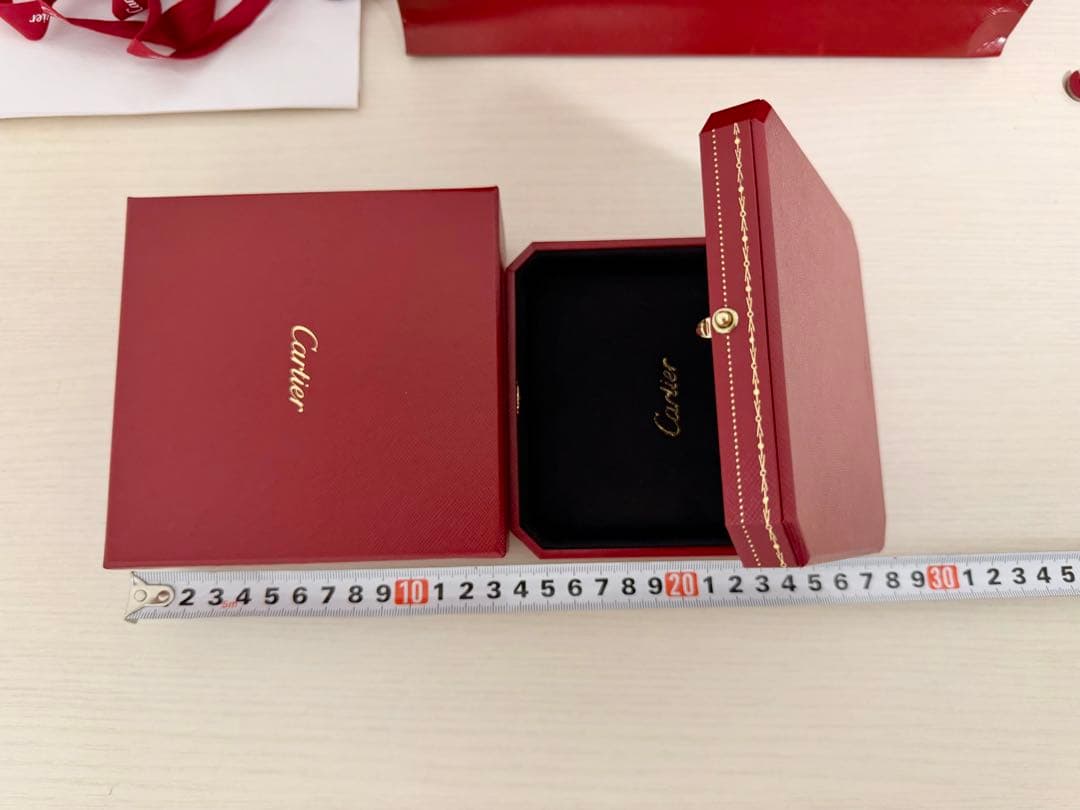 Cartier ネックレスケース アクセサリークリーナー ショッパーセット