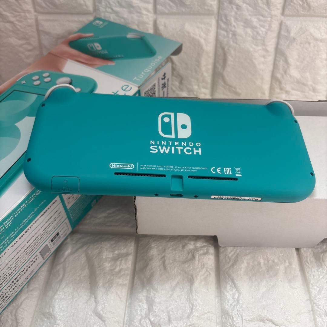 【超美品】Nintendo Switch Lite ターコイズ　即発送　5