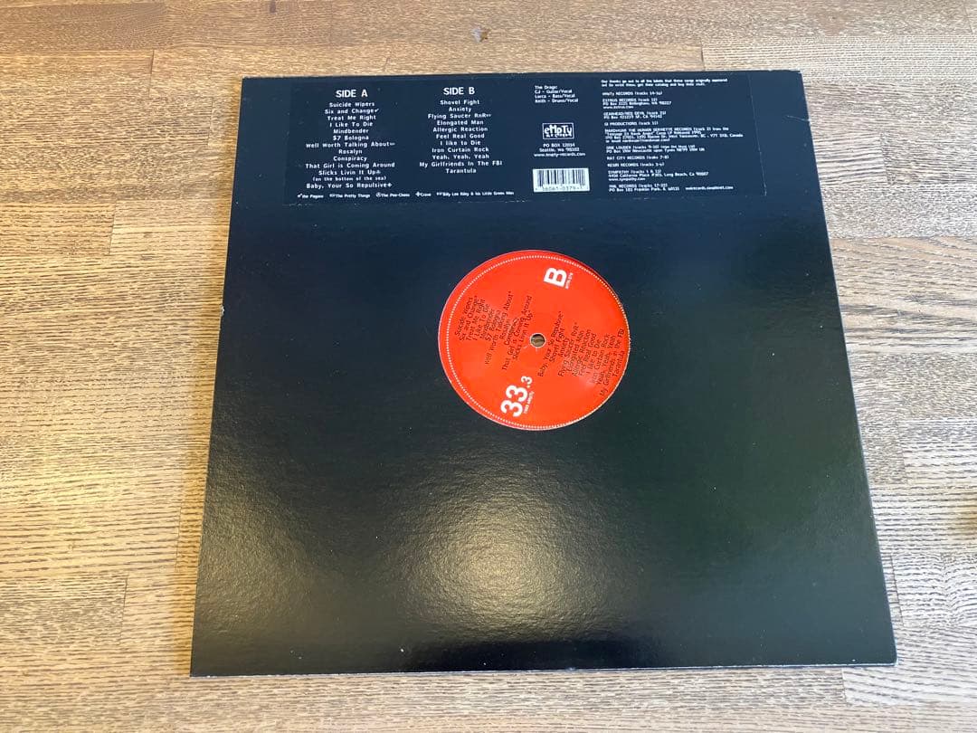 THE DRAGS / 45×3 レコード
