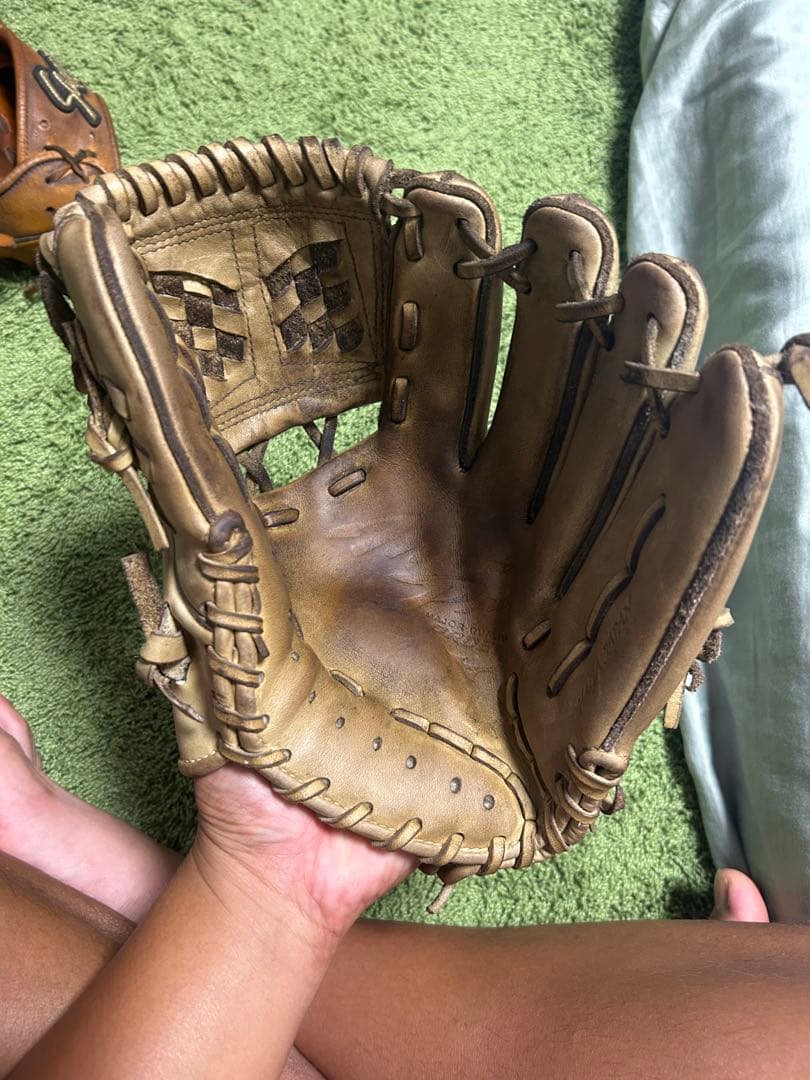 Mizuno オーダー硬式グローブ ベージュ