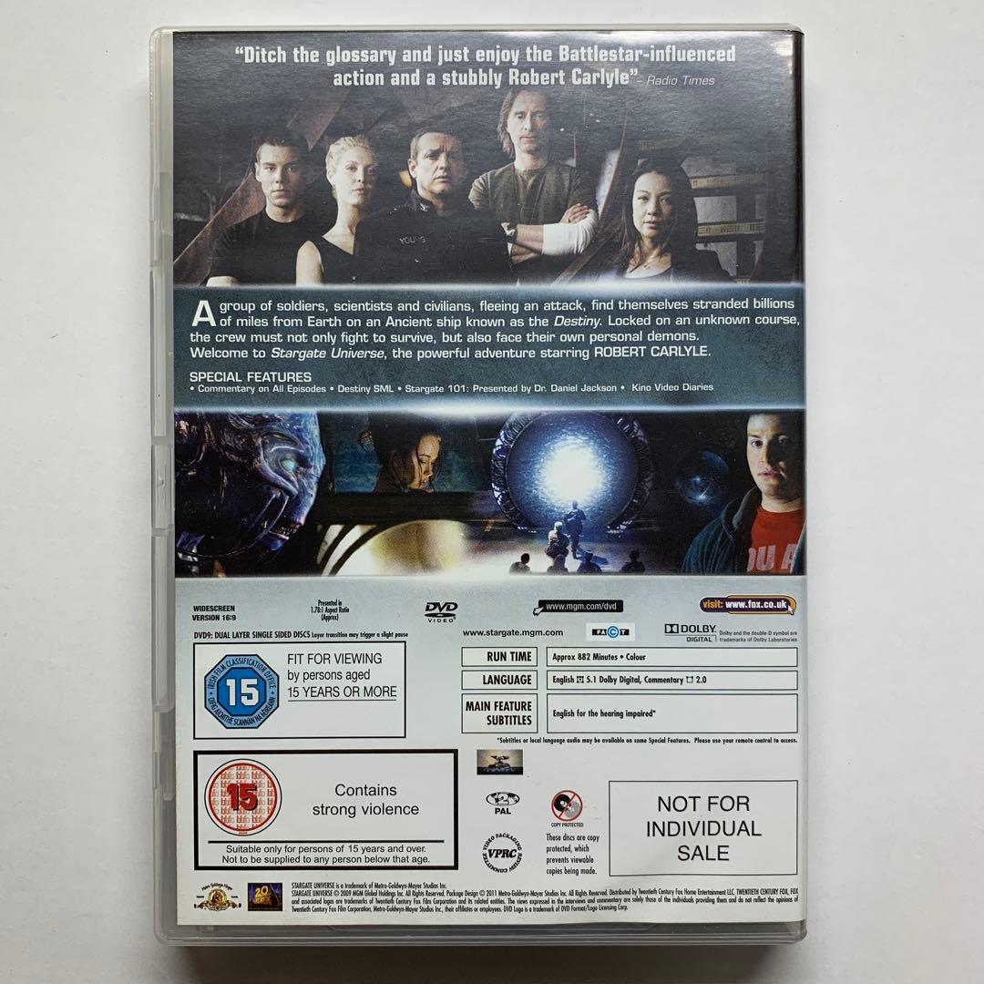 TVドラマ SGU Stargate Universe: Seasons 1 & 2