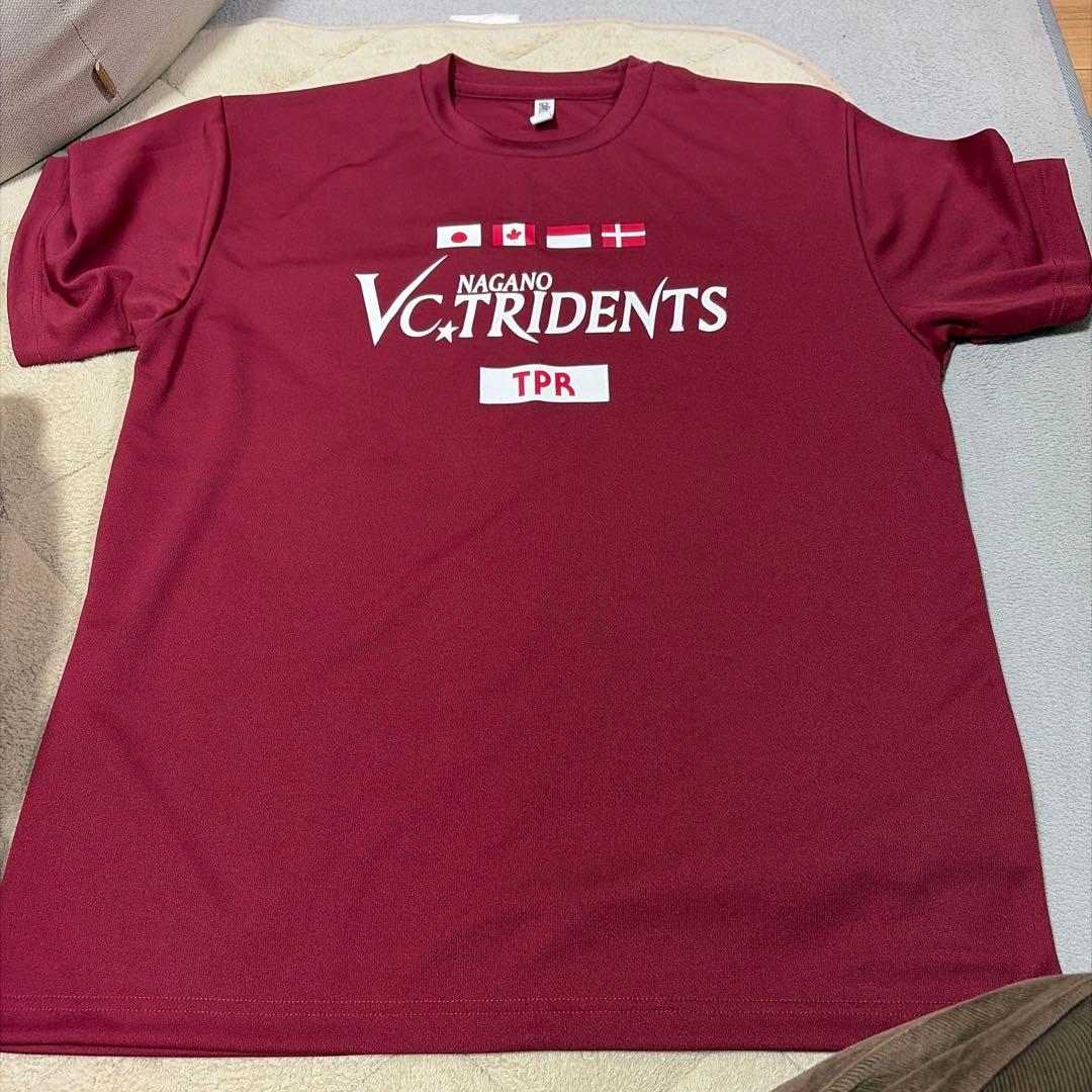 VC長野トライデンツ25-26レプリカユニ　工藤有史選手 おまけTシャツつき！