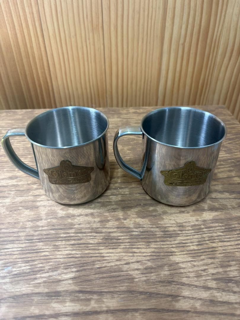 Coleman コールマン ステンレスマグカップ 　2個セット　ビンテージ