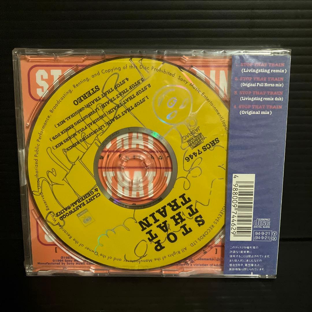 新品　クリント・イーストウッド&ジェネラル・セイント/ストップ・ザット・トレイン