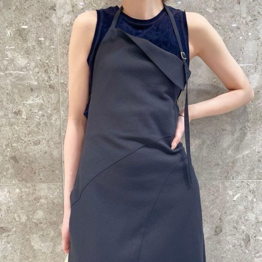 ワンピース LE CIEL BLEU Apron Maxi Dress