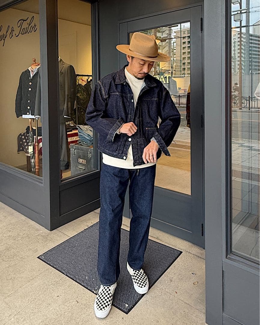 ジャケット・アウター KAPTAIN SUNSHINE Denim Tracker 1P Jacket