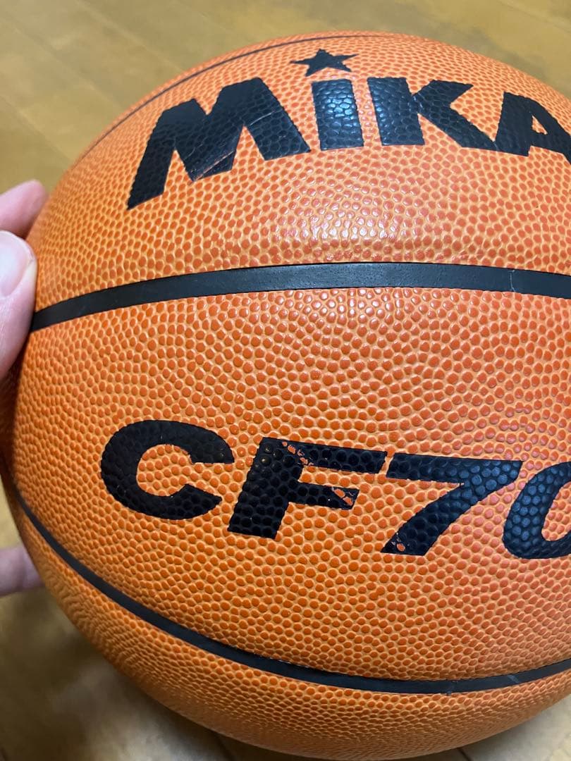 ミカサ JBA公認 CF7000 バスケットボール7号3球セット&AND1バック